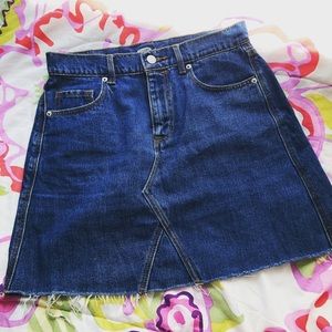 denim skirt